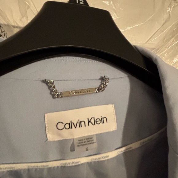 Calvin Klein Light Blue Dress Shirt - Picture 3 of 5